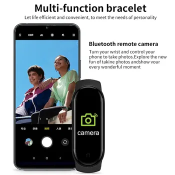 M6 Smart Watch Naised Mehed Apple Xiaomi Huawei Veekindel Bluetooth Sport Nutikas Käevõru relogio inteligente smart watch 2021