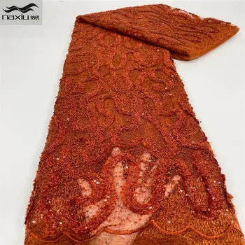 Madison 3D Põlenud Värvi Litrid Pits Kangas Tikandid Aafrika prantsuse Tülli Pits Kangas Jada Paelad Nigeeria Silma Pits