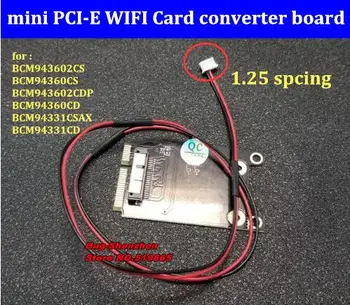 Mini PCI-E traadita wifi kaart BCM94360CS BCM94360CD BCM94331CD converter juhatus 40cm kooskõlas kruvi macbook Pro/Air