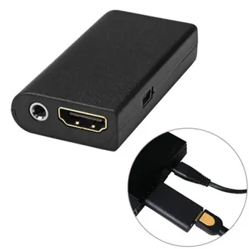Mobiilselt PS2 HDMI-ühilduv Audio-Video-Converter-Adapter AV HDMI-ühilduv Kaabel PlayStation 2 Plug And Play Osad