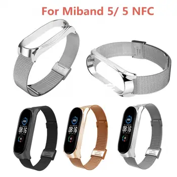 Mood Asendamine Sulamist Rihm Bänd Xiaomi Mi Bänd 5/5 NFC Smart Watch ремешок для смарт часов