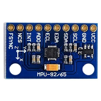 MPU 9250 GY-9250 SPI/IIC Side 9-Telje Moodul Kiirendi, Güroskoop, Kompass, Magnetvälja Sensor