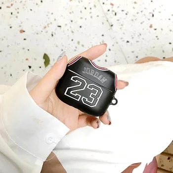 Mõõna brändi 3D Jordaania 23 Kampsunid Silikoonist Pehme Juhtmeta Bluetooth-Kõrvaklapp Puhul Apple AirPods 1 2 3 AirPods pro 3 kaas