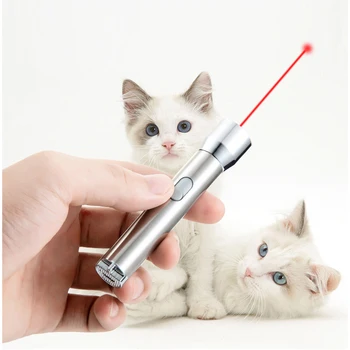 Naljakas Light Laser Mänguasjad Laser Kiusasid Kass Pliiats, Punane Laser Pen Taskulamp Laadimine USB Kass Kõdi Pen Interaktiivne Mänguasi, lemmikloomatarbed