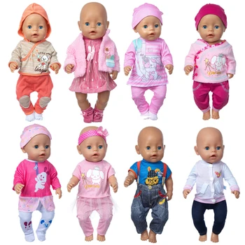 Nuku Riideid Oranži Värvi Komplekt 17 tolline Baby Doll Kanda Mänguasjad, Nukud, Riided