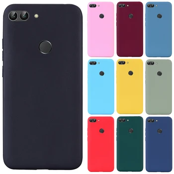 Näiteks Huawei P Smart Case TPU Pehmest Silikoonist Candy värvi tagakaant Telefoni Puhul Huawei P Smart 2018 JOONIS-LX1 PSmart Juhul Fundas