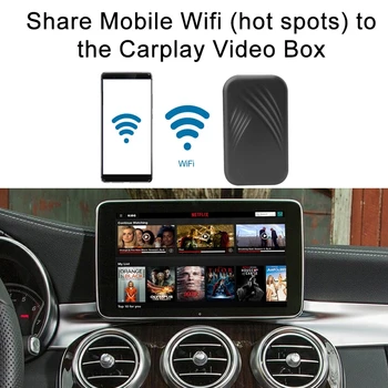 OEM CarPlay Android AI kasti seade Cadillac ATS-L XTS XT4 XT5 CT6 ESCALADE Volvo S60 piima vahustamine s90 XC40 XC60 XC90 V60 V90 auto-play
