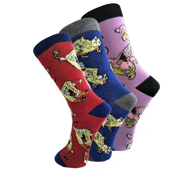 Paari sokke, Koomiks, anime, sügis -, talve vabaaja lõbus kawaii naiste puuvillased sokid mugavuse hingav naljakas sokid kawaii sokid