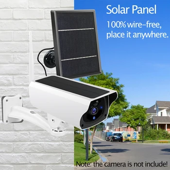 Päikesepaneel 3.3 5.5 W V 3 Meetrine Kaabel videovalve Kaamera, WiFi Akut, Solar Powered IP Kaamera