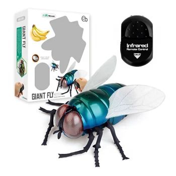 RC loomade infrapuna kaugjuhtimispuldi Simulatsiooni putukate mudel, mänguasjad, Elektrilised robot Halloween Jant Putukad lapsed mänguasjad spider mesilane lennata