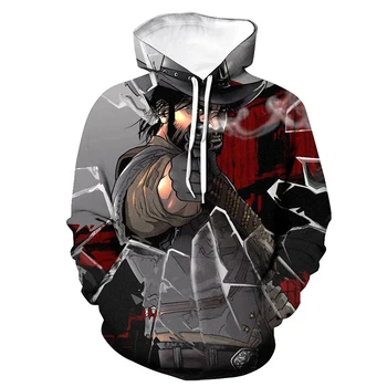 Red Dead Redemption 2 Hupparit Mäng 3D Print Kapuutsiga Dressipluus Topp Mehed Naised Fashion Streetwear Pullover Hip-Hop Riided Mees
