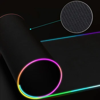 RGB Kallis Aastal Franxx LED Mouse Pad Mesa Gamer Teenetemärgi Arvuti Mängude Tarvikud Backlight Matt Gloway WOW jaoks Null Kaks