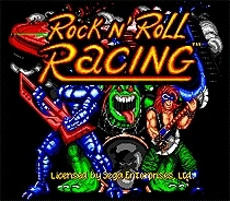 Rock N Käeketid Racing 16 bit MD Mäng Kaardi Jaoks Sega Mega Drive Jaoks SEGA Genesis