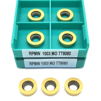 RPMW1003 MO TT9080 R5 karbiid vahend, vahetatavad plaadid paigaldage CNC freespink keerates lisab tööriista omanik EMRW