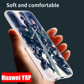 Rünnak Titan Levi puhul Huawei P30 Lite P40 P Smart Z Y6 Y7 2019 Y8p Y6p Au 9X Pro Mate 20 Telefoni Kate Matt Coque Capa