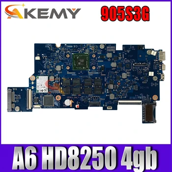 Samsung ATIV 905S3G NP905S3G 906S3G 915S3G 9305SG Sülearvuti Emaplaadi A6 HD 8250 BA41-02277A BA92-13377B 4 GB RAM Mainboard