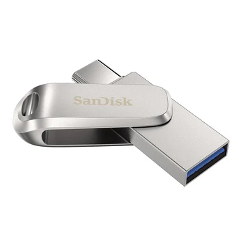 SanDisk SDDDC4 Pendrive USB-3.1 C-Tüüpi Dual Pen drive 512 GB 256GB 128GB 64GB 32GB 1 TB Metallist mälupulk Sülearvuti/Telefoni