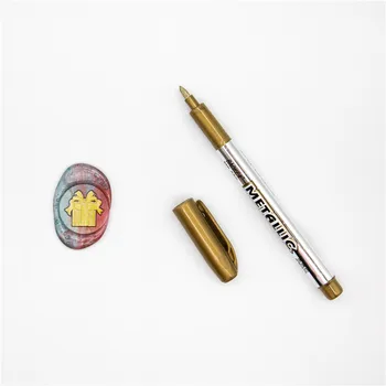 Sealing wax pitser stamp ameti pen käsitöö Sm-Pen Kuld, Hõbe Metallik DIY Pen maali Kunst, Käsitöö, Harja Joonistus