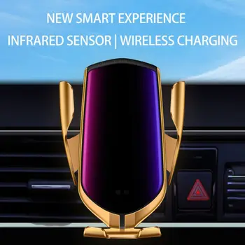 Smart Sensor Automaatne Kinnitus Auto Juhtmeta Laadija Seista Õhu Väljalaskeava Multifunktsionaalne Telefoni Omanik Auto Traadita Laadimise Sulg
