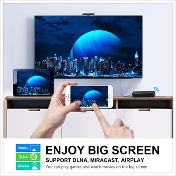 Smart TV Android 10 X96Q, Allwinner H313 Quad Core, lecteur mms 4K 2021/5G Wifi, 8 ava 16 lähe X96, 2.4