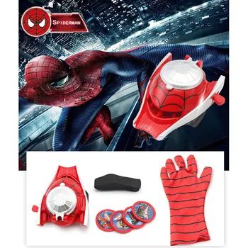 Spiderman Kapten Ameerika Hulk Iron Man Kaardi Käivitaja Kinnas Mänguasi Poiss, Lapsed, Cosplay Kostüüm Rekvisiidid