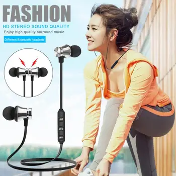 Sport-Kõrva Traadita Bluetooth-4.1 Kõrvaklapid koos Mikrofoniga Sport Stereo Kõrvaklapid Sweatproof Kõrva Rippuvad Kõrvaklapid Universal
