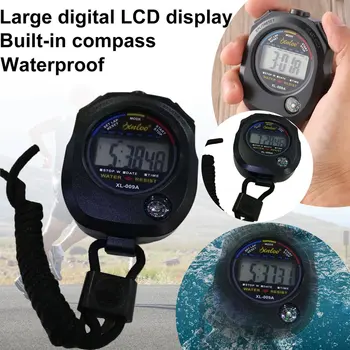 Sport Stopper Professionaalne Kaasaskantav Digitaalne LCD Sport Stopper Chronograph Loendurit, mille Rihm hot müüa Hulgi