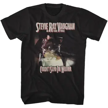 Stevie Ray Vaughan, T-Särk ei Suutnud Seista Ilm Album Cover Must Tee Vabaaja Pluss Suurus T-Särgid Hip-Hop Stiilis Topid Tee