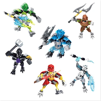 Tellised Mänguasjad Tegevus Arvandmed Solier Evo Bionicle-Mask Robot Hunter Kangelane Tehase Hoone-Plokid Lastele Poiss Kingitused KSZ709