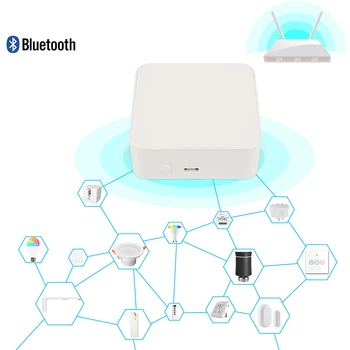 Tuya Bluetooth Smart Gateway Smart Hub Koju Silla Smart Elu APP Traadita pult Töötab Alexa Google Kodu