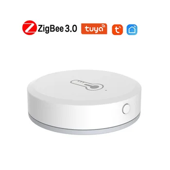 Tuya ZigBee Smart Temperatuuri Ja Niiskuse Andur Tööd Zigbee Gateway Jaoturi Kaudu Alexa Google ' I Kodu SmartLife/Tuya App Kontrolli