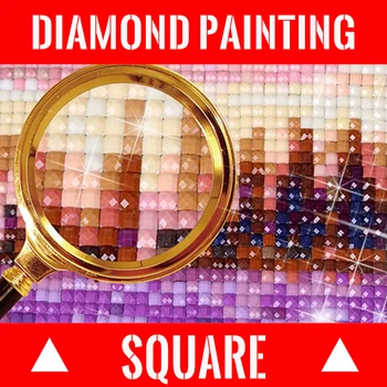Täielik Ruut/Ring Diamond Tikandid Maalid Kassi Loomade ristpistes Kit 5D Diy Mosaiik Kunst Seina Kodu Kaunistamiseks Uued tooted