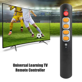 Universaalne 6 Key Õppe puldiga Suur Kollane Nupp Kopeeri IR Remote TV-STB-DVD-d DVB HIFI Võimendi