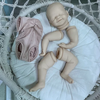 Uuestisündinud Kit 21 Tolli Pehme Vinüül Alisha Baby Doll Komplektid Realistlik Vastsündinud Beebi Nukk DIY Värvimata Tühi Nukk Komplektid Bonecas Bebe