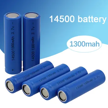 Uus 14500 1200mah Laetav Battery3.7V Liitium Li-ion Akud LED Taskulamp Mänguasi Elektriline Hambahari