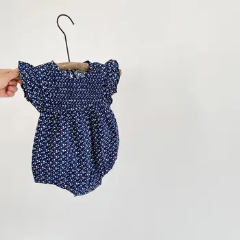 Uus summer baby girl polka-dot Bodysuit baby puuvillane ronida masti armas beebi tüdruku riided beebi tüdruk onesie