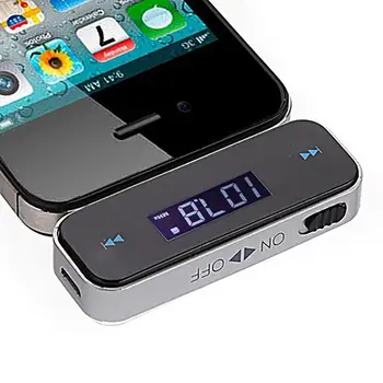 Uus wifi 3,5 mm Auto LCD Ekraan Kaabel iPhone 4S 5S 6 iPod FM-Saatja iPod Teiste MP3/MP4 Mängijad