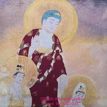 Vaip portree budistliku Taoistlik joonis portree archaize maali elutoas teenetemärgi maali Buddha portree