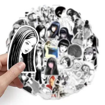 10/50TK Cartoon Jaapani Anime Tomier Terror Mitte Korrata Graffiti Kleebised Veekindel Kiiver Rula Arvuti Must ja Valge