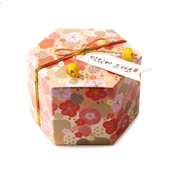 10tk korea Creative Pulmad Candy Box Mini Pruunistavate Plum Blossom Ehted Candy Pakendite Kastid Pulm Teenetemärgid