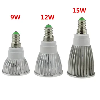 10X COB LED Pirn Lamp E27 9W12W 15W LED Tõmbamisega AC110V 220V kodus lakke kaunistada valgustamiseks Soe/külm valge