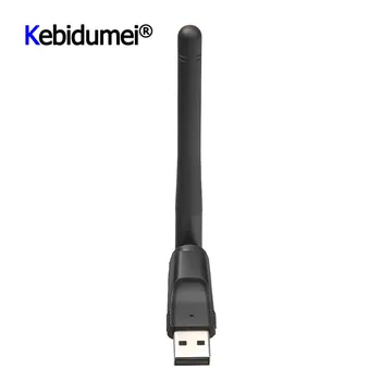 150M USB 2.0 WiFi Traadita Võrgu Kaart 802.11 b/g/n LAN Adapter pööratav Antenn Sülearvuti Mini Wi-fi Dongle MT-7601
