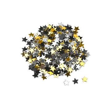 15g Glitter Star Kuld, Hõbe Metallik Foolium peep varba kingad Viskamine Konfetit Pulmapidu Baby Shower jõuluehe Tarvikud
