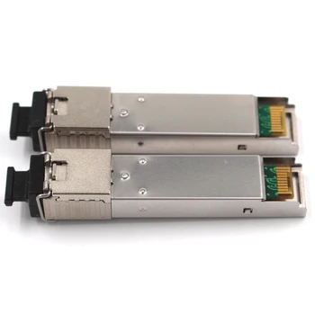 1Gb KS SFP Moodul ühe fiber Optiline Transiiver Gigabit Kiudaineid sfp lüliti moodul 3-80km kooskõlas Mikrotik/Cisco switch