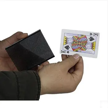 1TK Naljakas Musta Kaardi Kaovad Illusioon Muuta Varruka Close-Up Street Magic Trikk Valida Peidetud Kaardi Omaniku