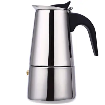 2/4/6/9 Tassi Kohvi Pot Roostevabast Terasest Espresso Mocha Latte Stovetop Filter Moka kohvimasin kohvikann Köök WF1111