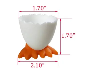 2 tk armas muna omanik cup seista plaat, koomiks ladustamise mini tööriistad Laps beebi Nõud köök vidinaid ja tarvikud cooking munad