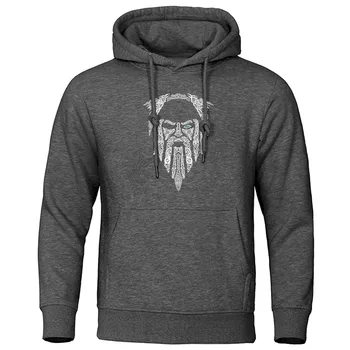 2019 Uus Odin Viikingid, Hupparit Meeste Mood Sügisel Winter Viking legend Streetwear Mens Tracksuit Vabaaja Dressipluus Hupparit
