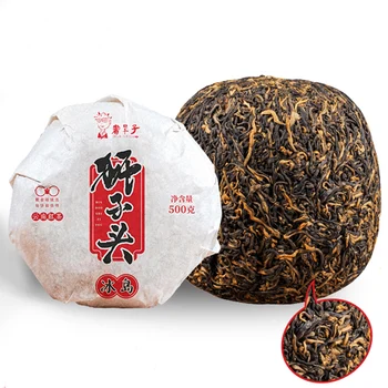 2020. aasta Gold Pungad Dian Hong Yunnani Must Hiina Tee, Feng Qing Kuldne Melon Tuocha Dianhong 500g