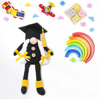 2021 Kids Mänguasi Gnome Mannekeeni Seljas Bakalaureuse Ühise Põllumajanduspoliitika Kääbus Ornament Mütsi Näota Lõpetamist Nukk Kodu Pool Decor